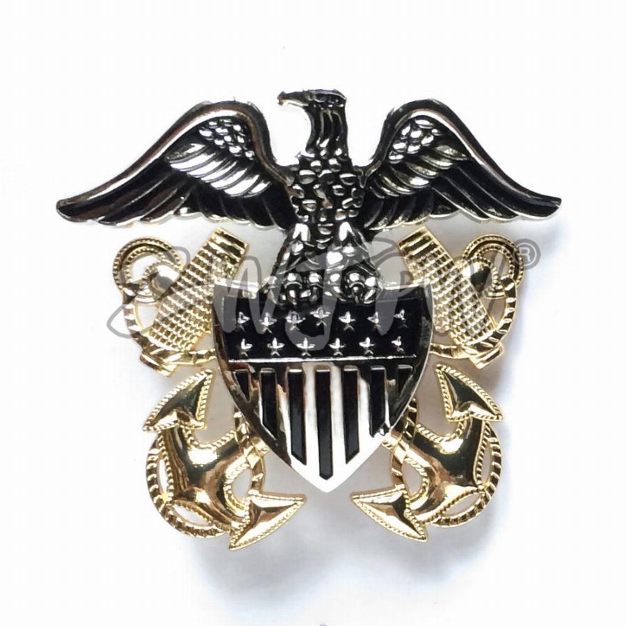 900x900 Us Navy Military Officer Eagle Cap Hat Insignia Customs