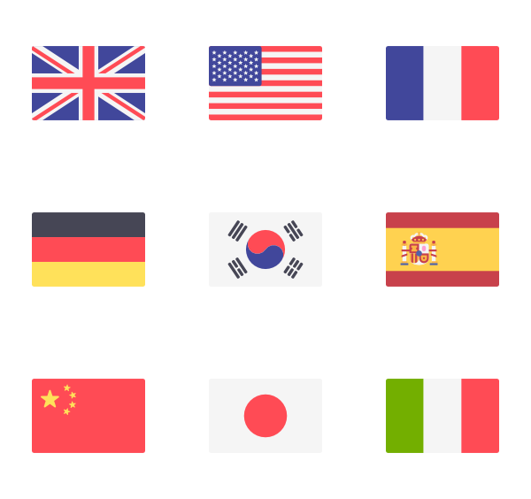 Flag Icons 600x564 Flag Icons