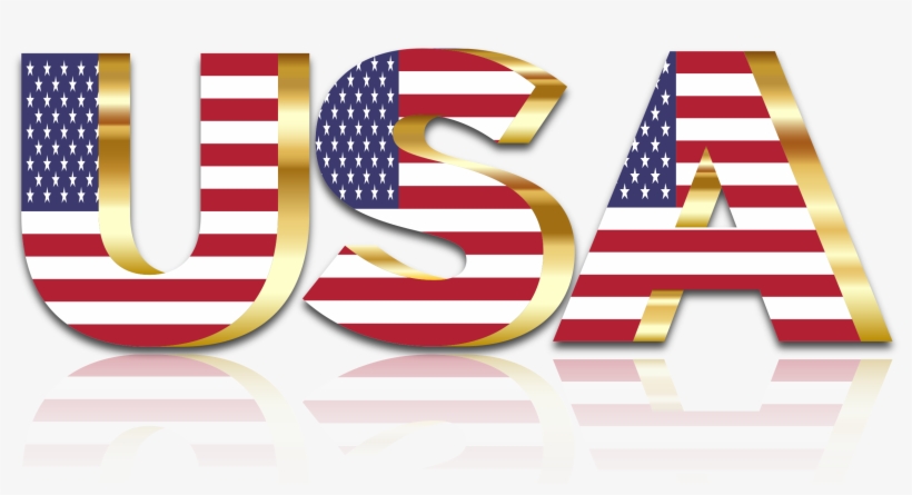 This Free Icons Png Design Of Usa Flag Typography Gold Transparent 820x445 This Free Icons Png Design Of Usa Flag Typography Gold Transparent