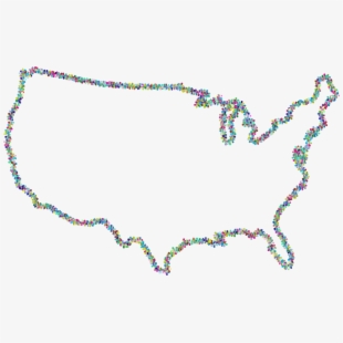 310x310 Outline Of The United States U