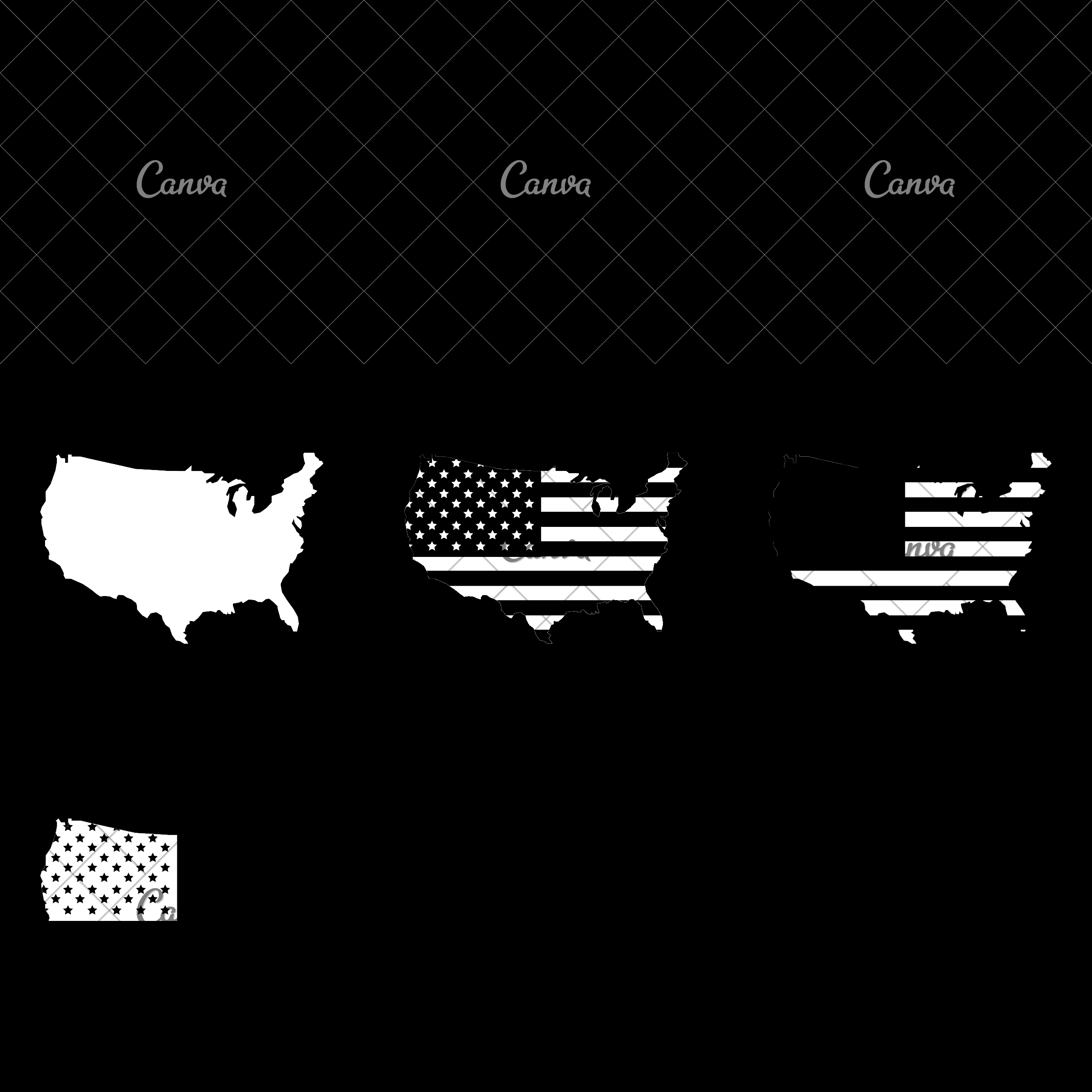 2400x2400 Usa Map Icon