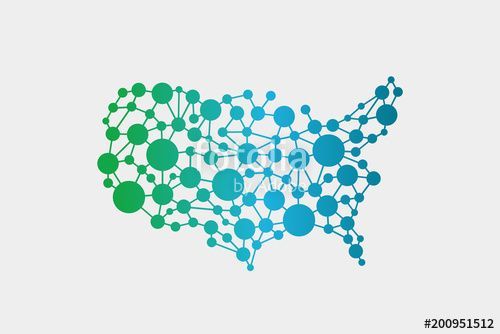 500x334 Usa United States Network Map Vector Graphic