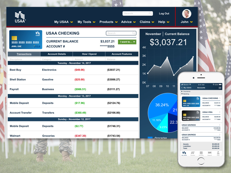800x600 Usaa Banking Redesign Concept
