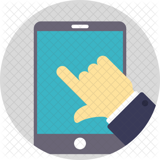 Mobile Usage Icon Of Flat Style 512x512 Mobile Usage Icon Of Flat Style