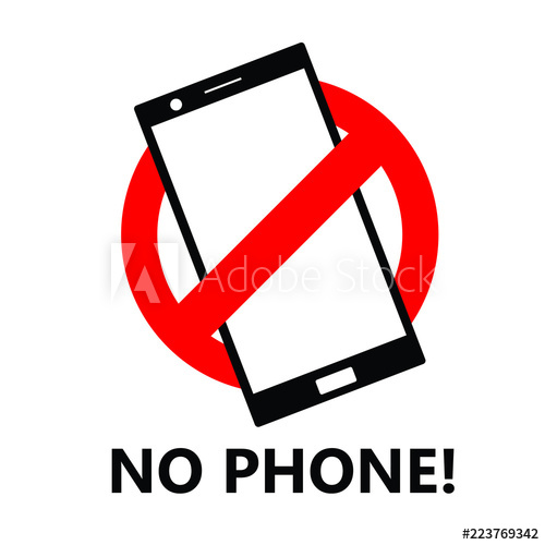 No Phone Usage Or Don't Use Cellular Phone Sign Icon 500x500 No Phone Usage Or Don't Use Cellular Phone Sign Icon