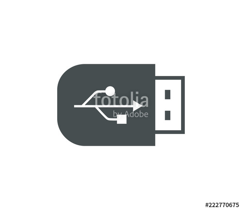 500x434 Usb Connector Icon Stock Image And Royalty Free Vector