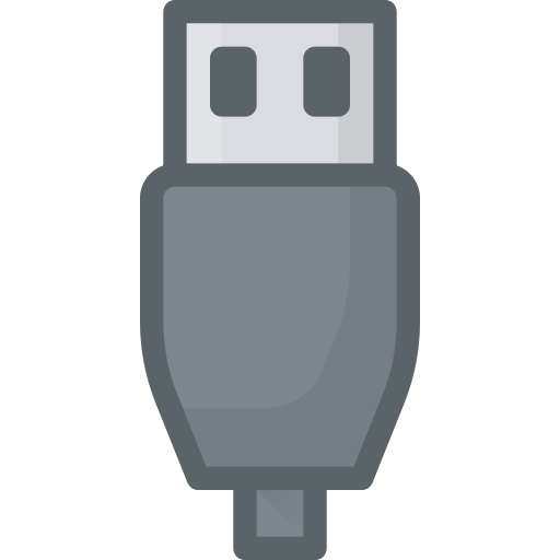 512x512 Usb, Cable, Plug, Micro, Mini, C Icon Free Of Free Set Color Outline