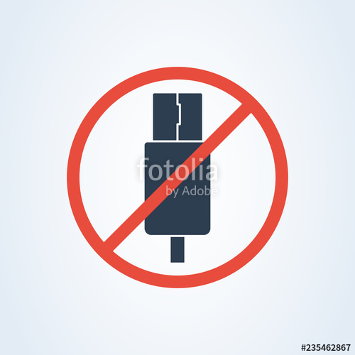 500x500 Vector Usb Type C And Usb C Icon Delete Flash Usb C Cable