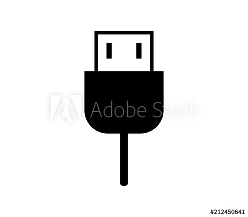 Usb Cable Icon 500x438 Usb Cable Icon