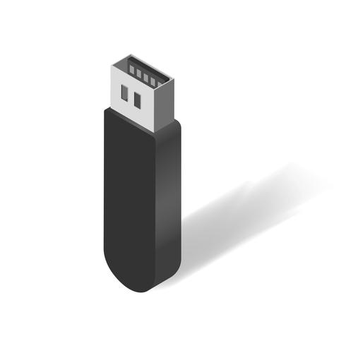 490x490 Vector Of Usb Flash Drive Icon