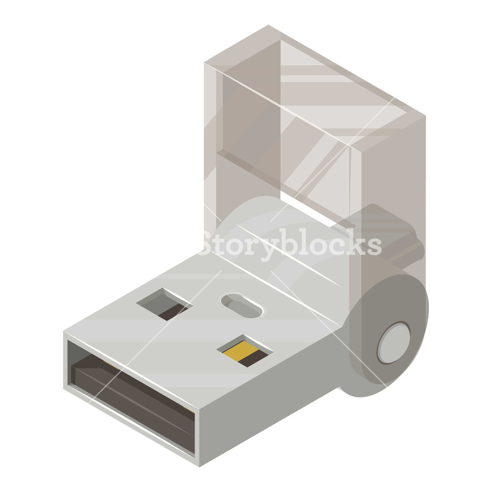 Usb Flash Drive Icon Isometric Illustration Of Usb Flash Drive 1000x1000 Usb Flash Drive Icon Isometric Illustration Of Usb Flash Drive