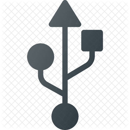 512x512 Usb Icon Of Colored Outline Style