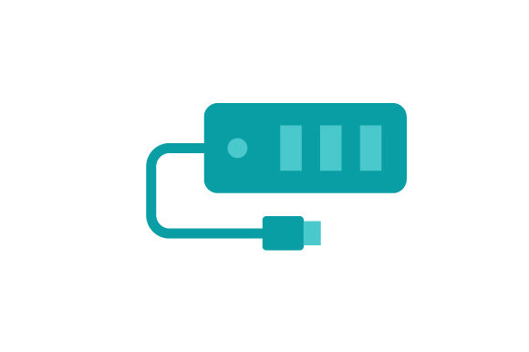 580x386 Usb Port Icon Graphic