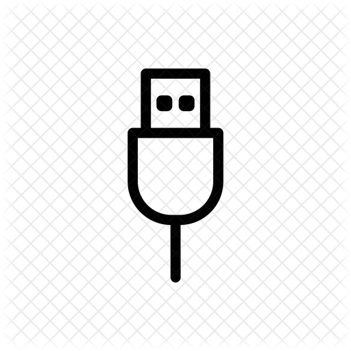 512x512 Usb Plug Icon Of Line Style