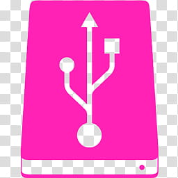 256x256 Metroid Icons, Pink Usb Port Icon Transparent Background Png