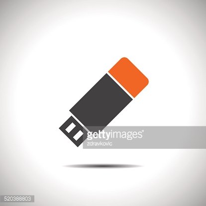 414x414 Usb Stick Vector Icon Premium Clipart