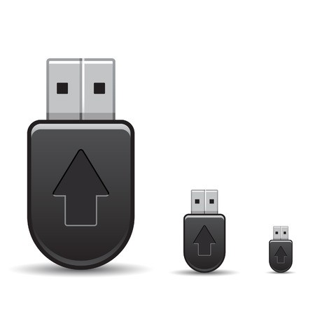 450x449 Usb Memory Stick Icon Royalty Free Vector Graphics