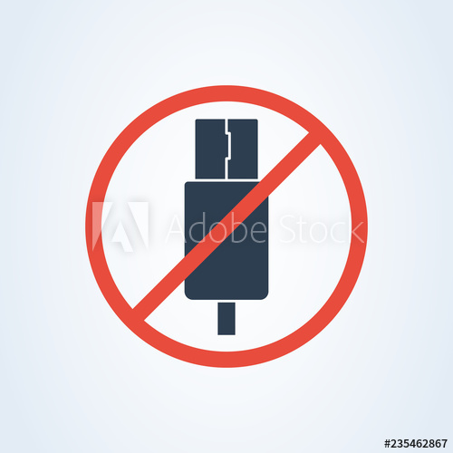 500x500 Vector Usb Type C And Usb C Icon Delete Flash Usb C Cable