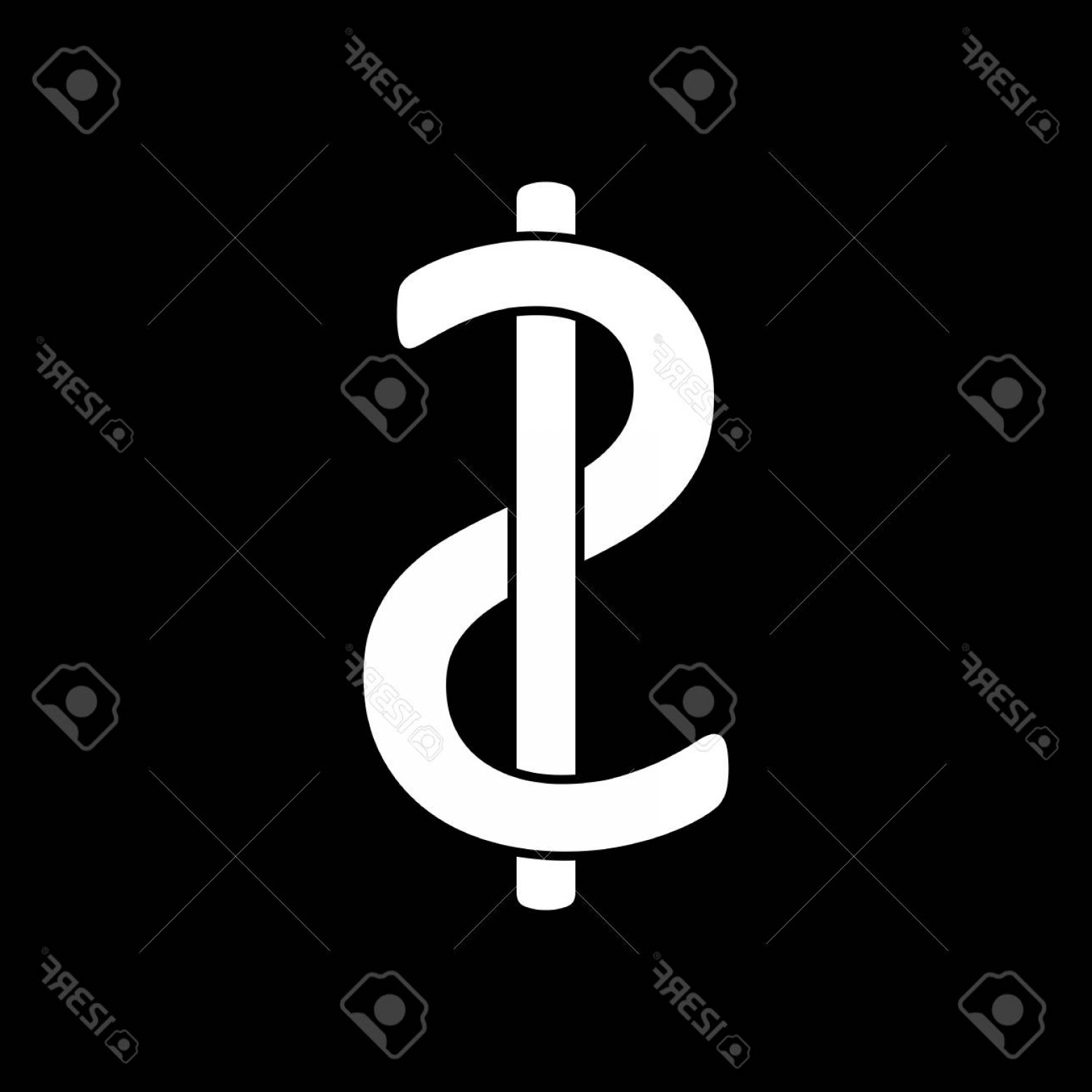 1560x1560 Photostock Vector Dollars Sign And Usd Symbol Icon White Icon