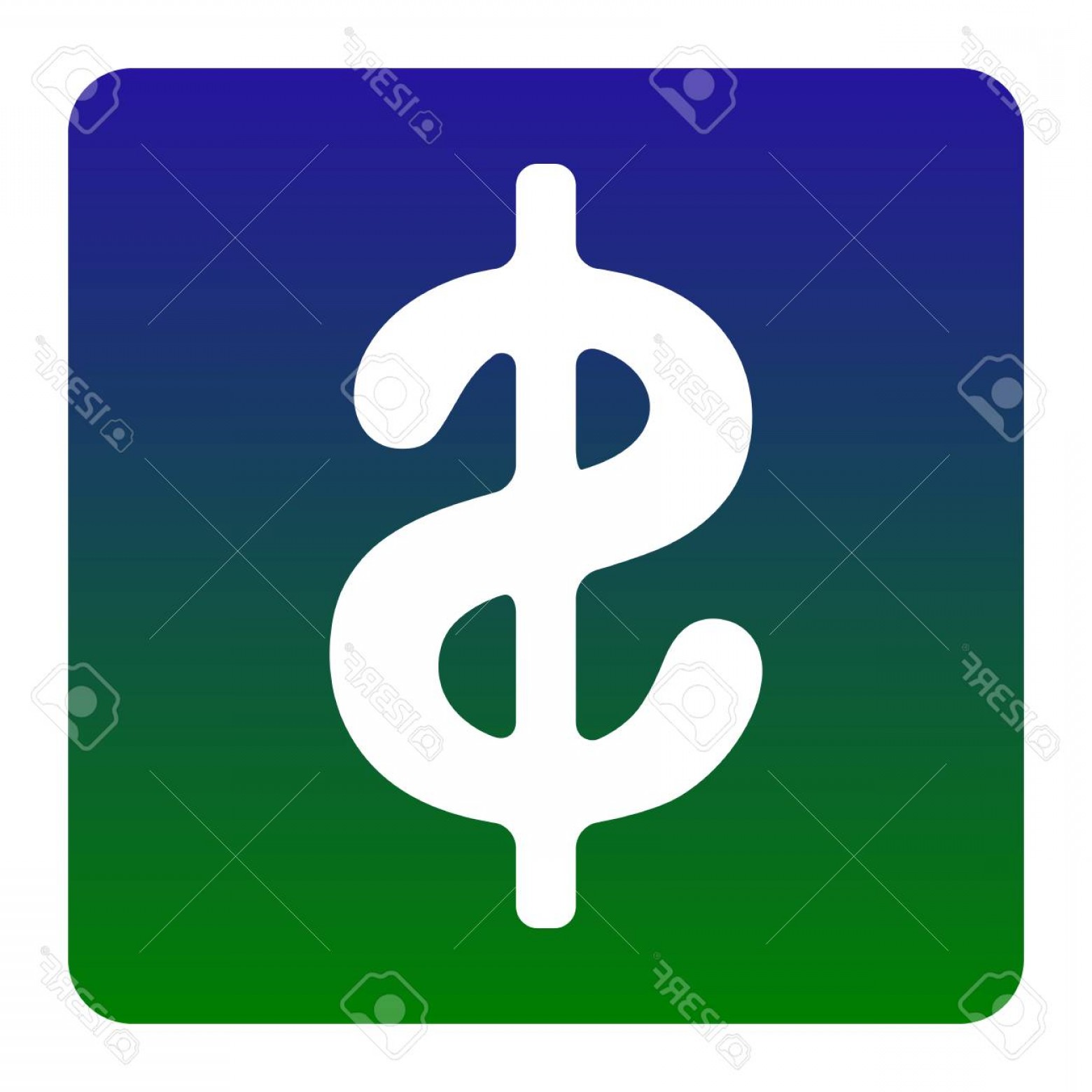 1560x1560 Vector White Icon Dollar Sign Studiogrfx