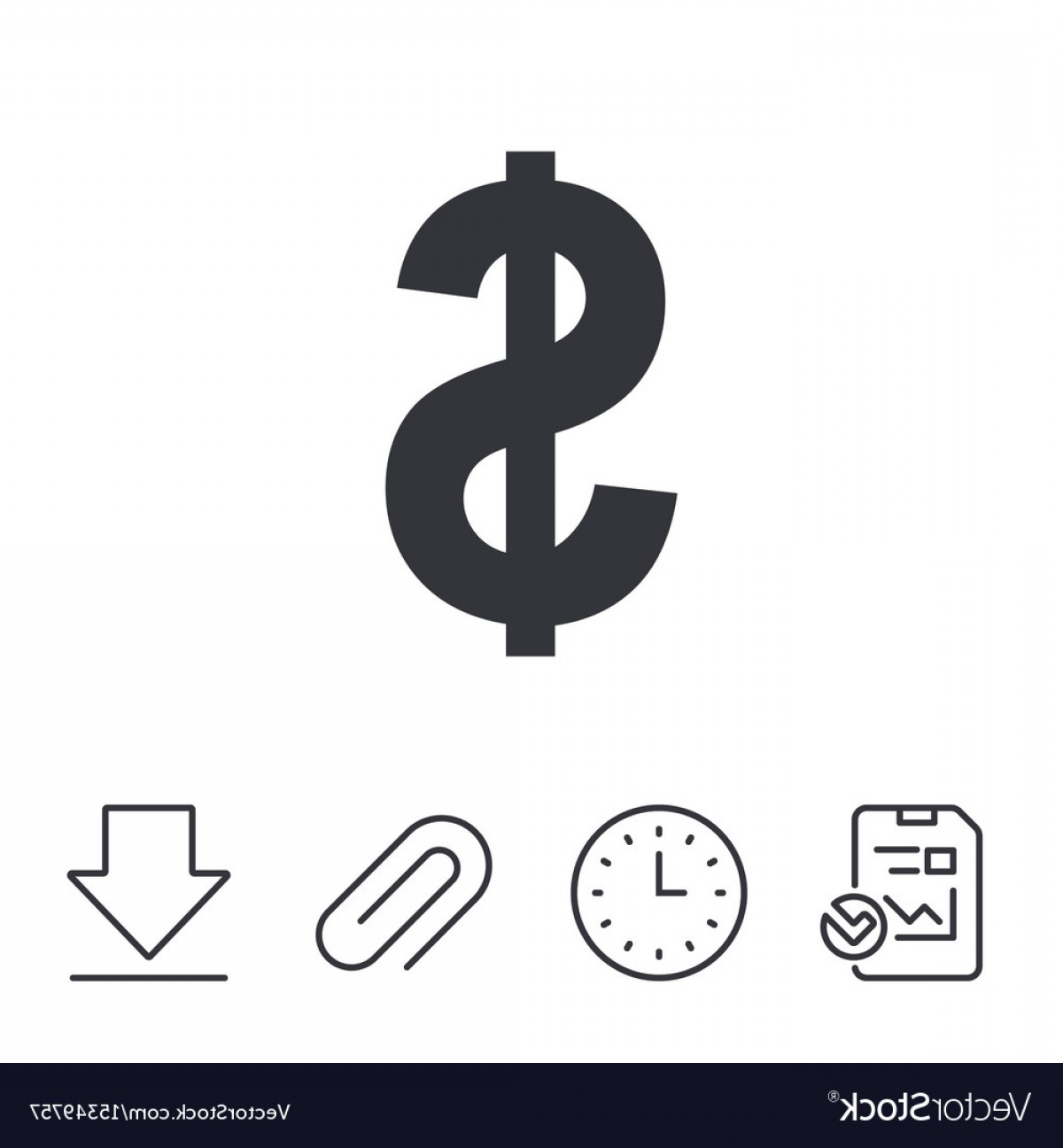 1200x1296 Dollar Sign Icon Usd Currency Symbol Vector Soidergi