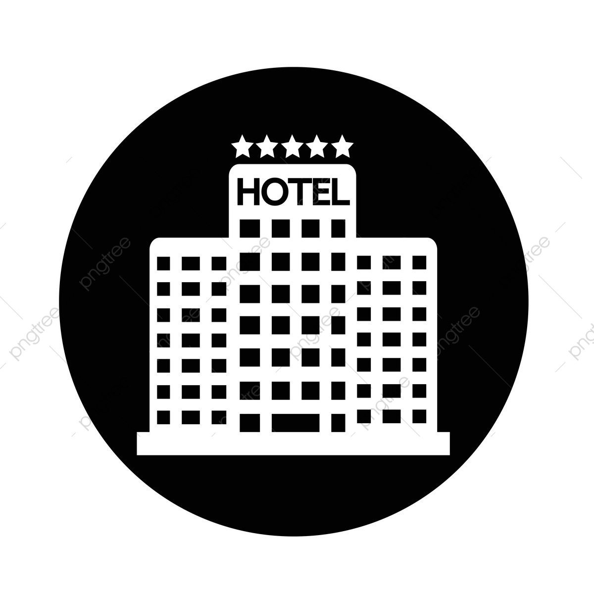 1200x1200 Hotel Icon, Hotel, Icon, Building Png And Vector With Transparent