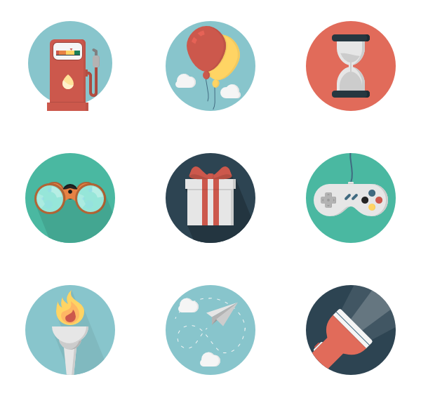 600x564 Useful Icons