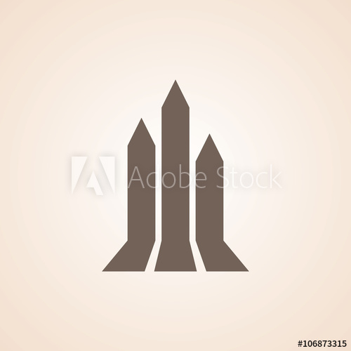 500x500 Very Useful Icon Of Growth Arrow, Growing Graph For Web Mobile