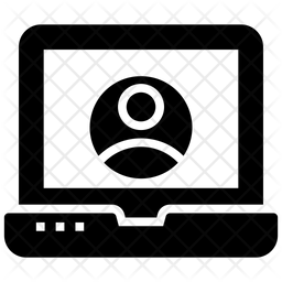 User Account Icon Of Glyph Style 256x256 User Account Icon Of Glyph Style
