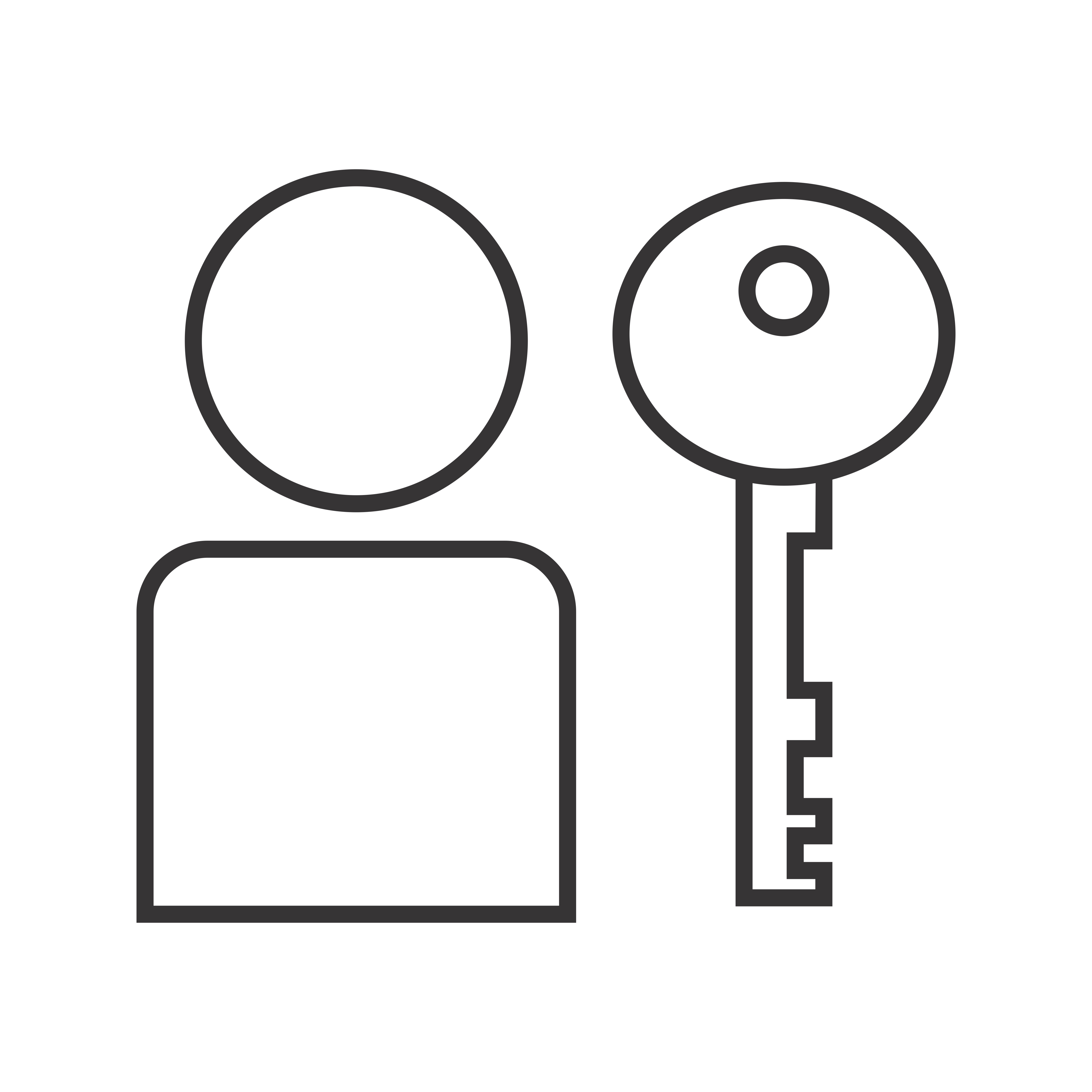 5120x5120 User Authentication Line Black Icon