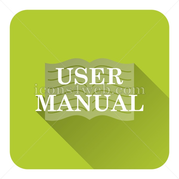 User Manual Flat Icon With Long Shadow Vector 600x600 User Manual Flat Icon With Long Shadow Vector