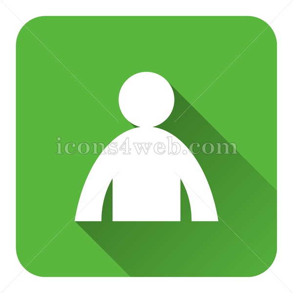 User Profile Flat Icon With Long Shadow Vector 600x600 User Profile Flat Icon With Long Shadow Vector