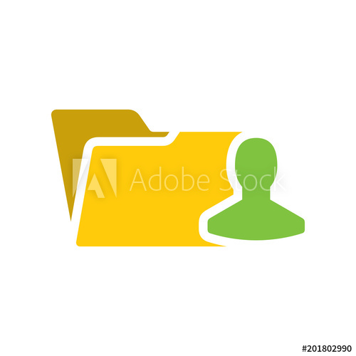 500x500 User Folder Icon Design