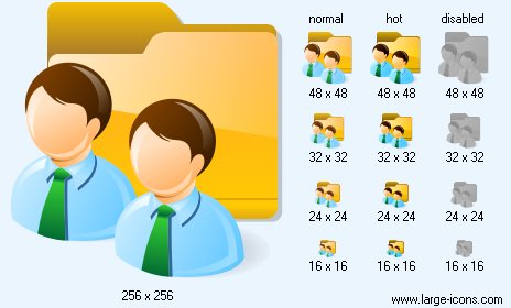 464x280 Users Folder Icon Image Large User Icons