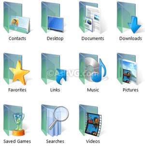 300x301 How To Fix User Folders Glass Icons Changed To Default Yellow