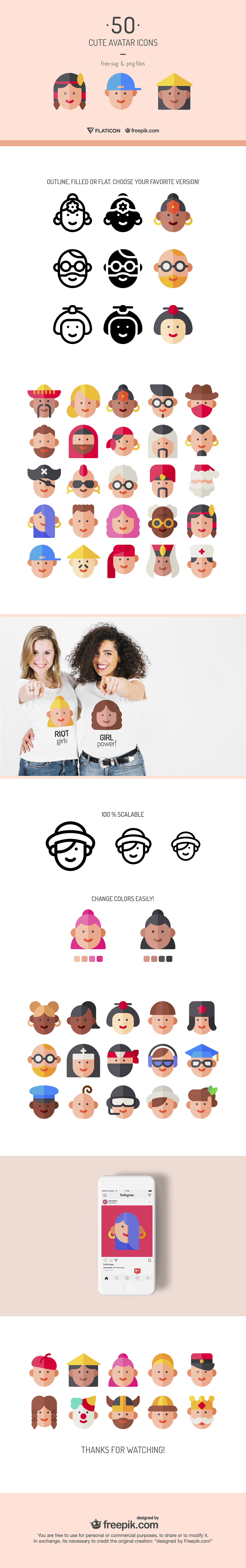 1000x6363 Free User Avatar Icon Set