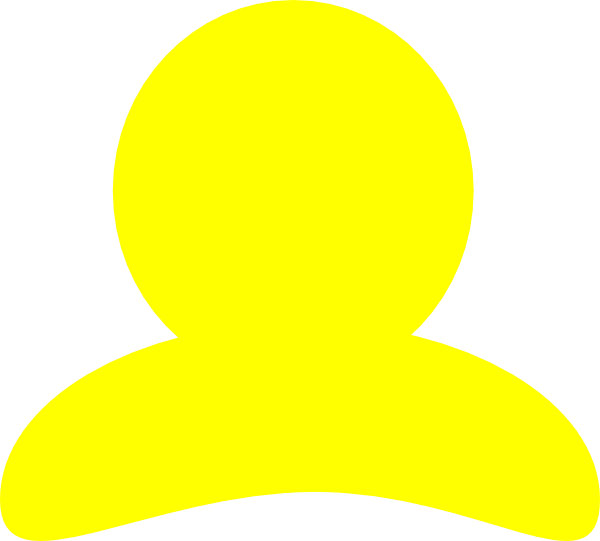 600x541 Yellow User Icon Png Clip Arts For Web