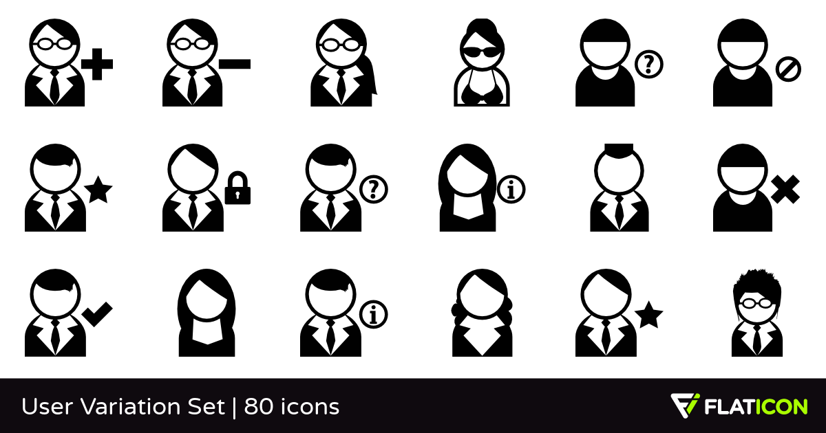 1200x630 Download Free Png User Variation Set Free Icons
