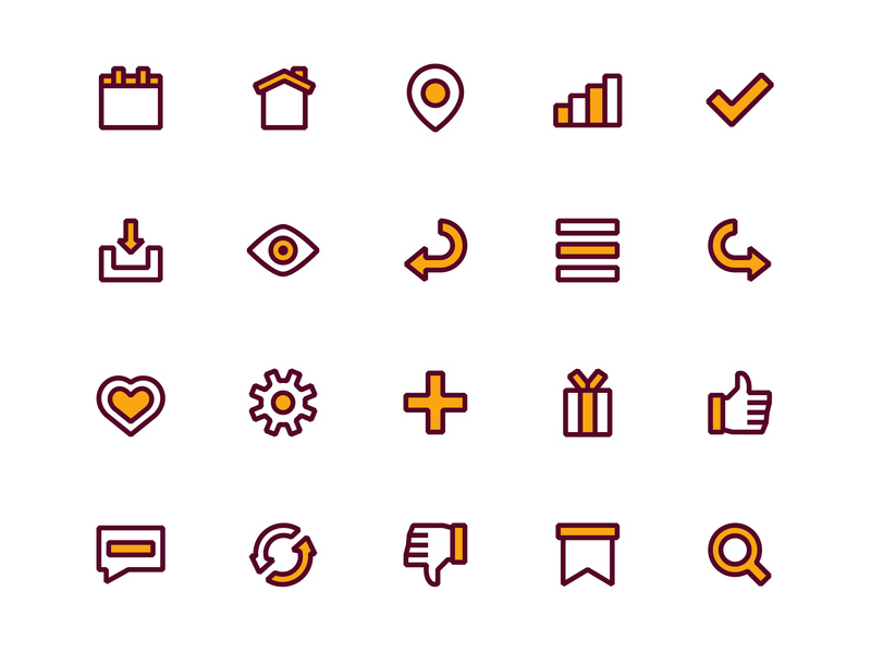 User Interface Icon Set 800x600 User Interface Icon Set