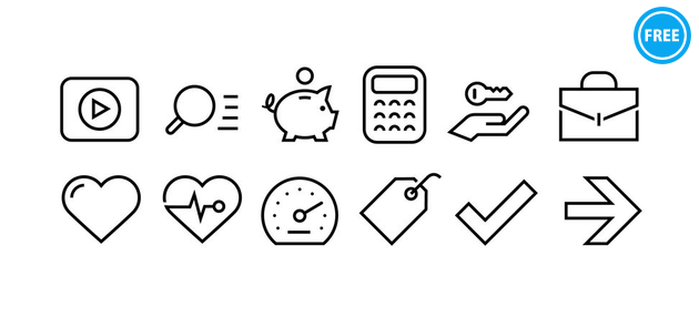 Free Icons For Web And User Interface Design 630x286 Free Icons For Web And User Interface Design