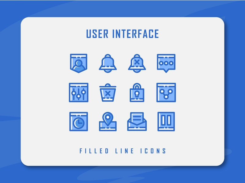 800x600 User Interface Icon Set