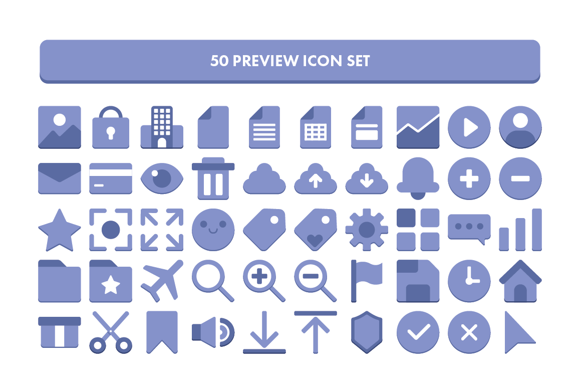 1158x772 User Interface Icons