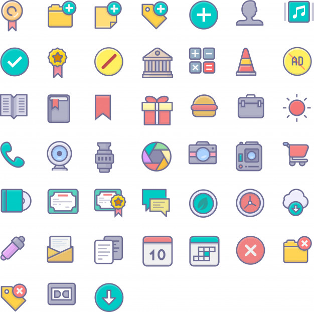 626x622 User Interface Icon Pack Vector Premium Download
