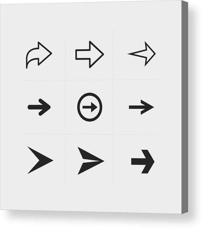 666x750 Arrows Flat Minimal Vector Icons Set Modern Set Of Premium Vector