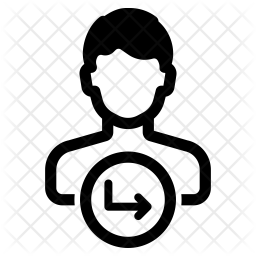 256x256 User Logn Of Glyph Style