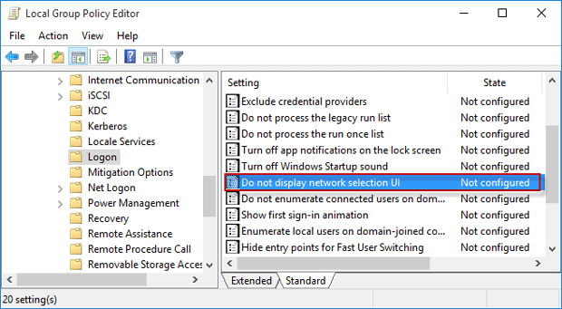 Ways To Remove Network Icon From Windows Login Screen 620x341 Ways To Remove Network Icon From Windows Login Screen