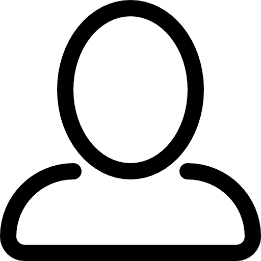 512x512 Profile User Outline Icons Free Download