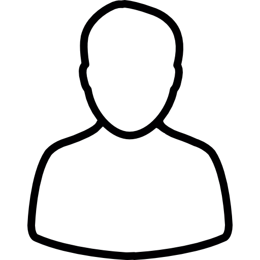 512x512 Male User Silhouette Icons Free Download