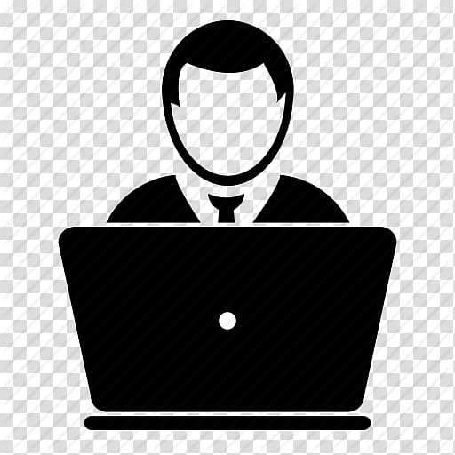 512x512 Silhouette Illustration Of Man, Web Development Php Software