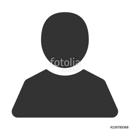 500x500 User Icon In Trendy Flat Style Isolated On Grey Background User